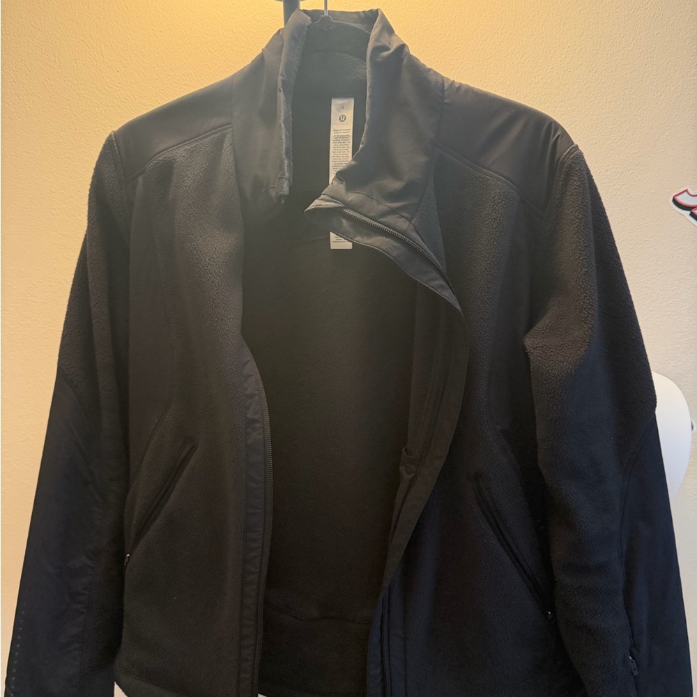 Lululemon Athletica Black Fleece Jacket